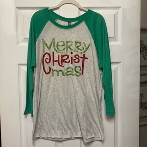 Merry CHRISTmas Tee